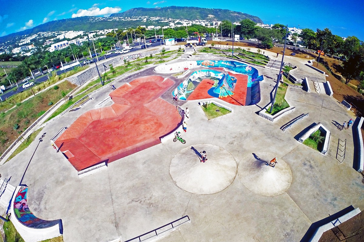 Saint Denis Réunion skatepark